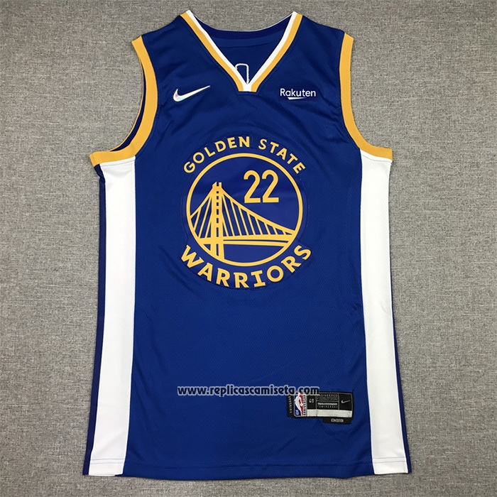 Camiseta Golden State Warriors Andrew Wiggins #22 Icon Azul